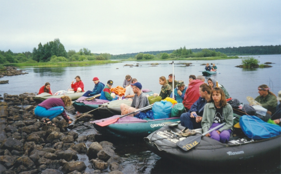 Řeka Ochta, Rusko - 1997